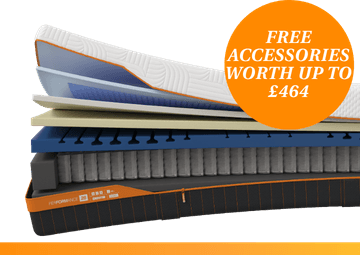 Emma Performance 28 Mattress £859.00 Free accessories worth up £464.00 Emma Performance 28 Mattress £859.00 Free accessories worth up £464.00