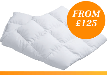 Emma All Seasons Customisable Duvet From £259.00 Emma All Seasons Customisable Duvet From £259.00